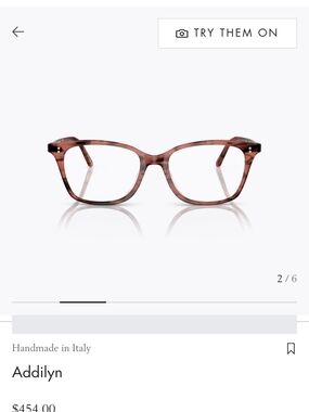 Oliver Peoples Addilyn Eyeglasses Frame